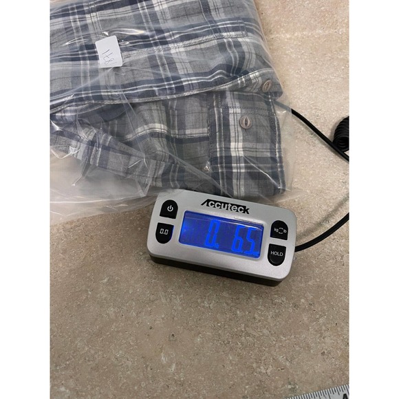 Boss Hugo Boss Shirt Mens XL Gray Button Down Long Sleeve Plaid Career Top - Picture 7 of 7